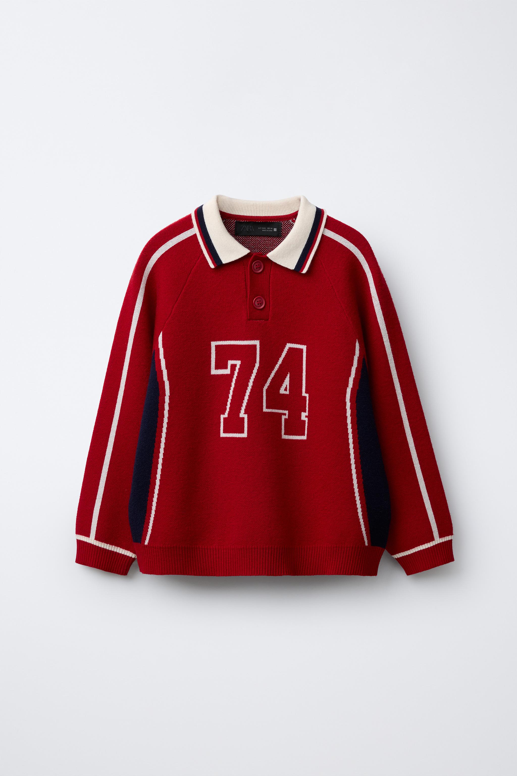 PULL EN MAILLE POLO NUMÉRO